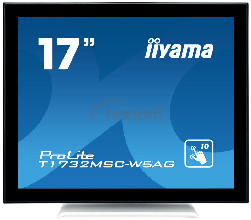 17 "iiyama T1732MSC-W5AG - TN, SXGA, 5ms, 250cd / m2, 1000: 1,5: 4, VGA, HDMI, DP, USB, repro. T1732MSC-W5AG