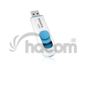 32GB USB ADATA C008 bielo / modrá (potlač) AC008-32G-RWE