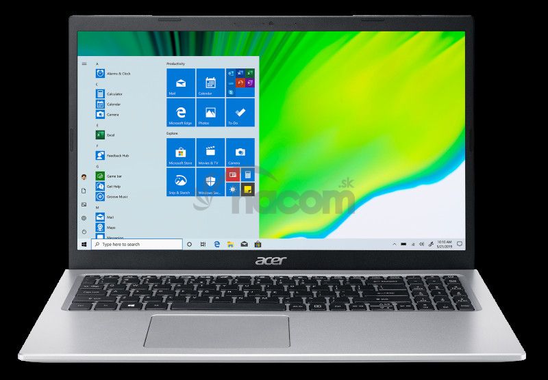 Acer Aspire 5 - 15,6 "/ i3-1115G4 / 2 * 4G / 256SSD / W10 strieborný NX.A1HEC.008