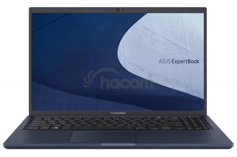 Asus ExpertBook B1/B1500/R7-3700U/15,6"/FHD/8GB/512GB SSD/AMD int/bez OS/Black/2R BA1500CDA-BQ0844