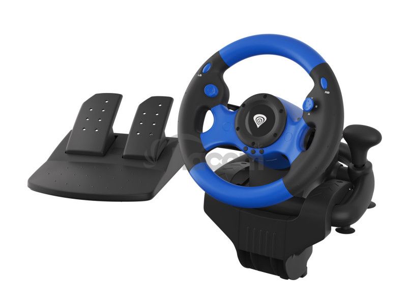 Genesis Seaborg 350 Herný volant, multiplatformový pre PC, PS4, PS3, Xbox One, Switch, 180 ° NGK-1566