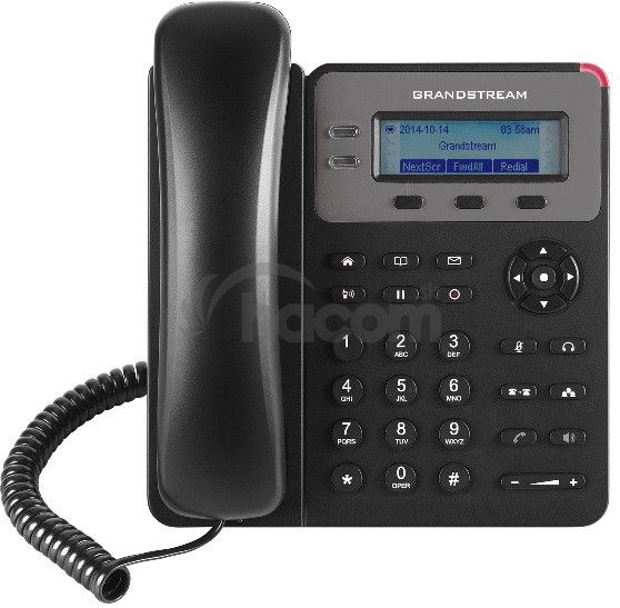 Grandstream GXP1610 (no PoE) 2,95" LCD displej, 1SIP účet, 3prog. tlačidlá, dual 10/100MBps GXP1610