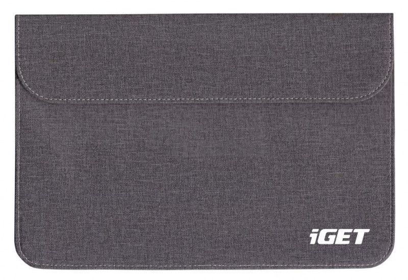 iget iC10 - univerzálne púzdro do 10.1 "pre tablety, s magnetickým uzatváraním - sivočierna iC10