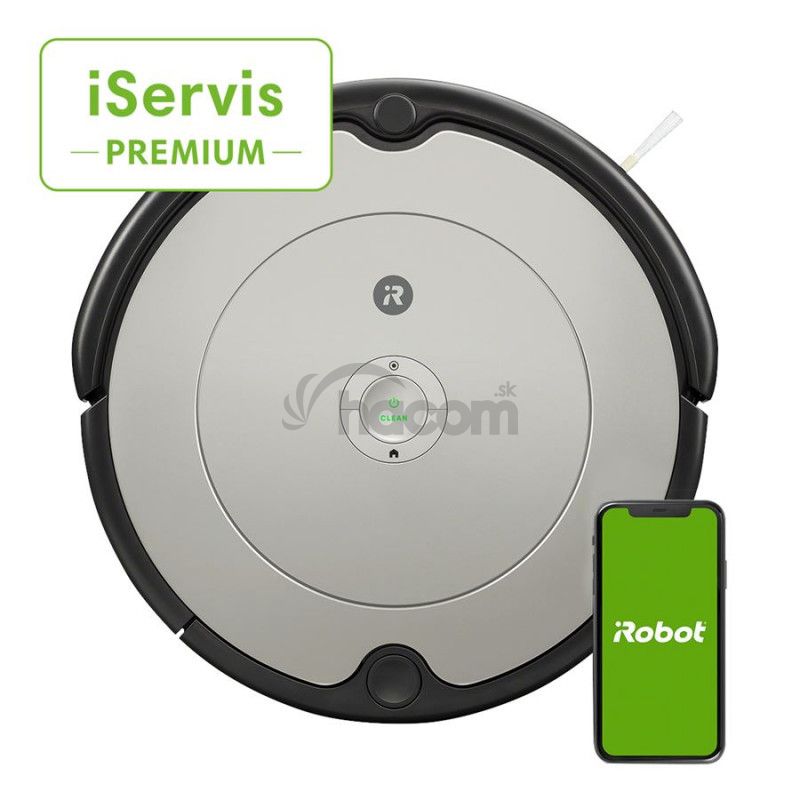 iRobot ROOMBA / iAdapt, 3-stupňový systém čistenia, Dirt Detect, Li-Ion: 60 min, WiFi, plánovanie Roomba 698