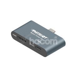 128GB Patriot HUB + loisko MD300 USB-C+ HDMI PMD128GH013