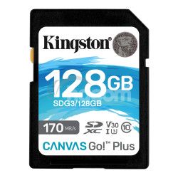 128GB SDXC Kingston U3 V30 170/90MB/s SDG3/128GB