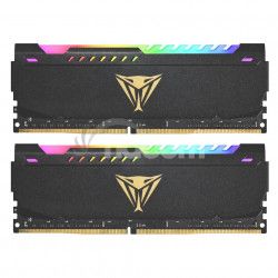 16GB DDR4-3200MHz RGB Patriot CL18, kit 2x8GB PVSR416G320C8K