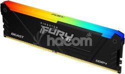 16GB DDR4-3733MHz CL19 1Gx8 FURY Beast RGB KF437C19BB12A/16