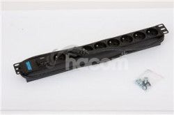 19 "8xCZ zsuvka, bleskoistka, 3x1.5mm 2m RAL9005 RAB-PD-X07-A1