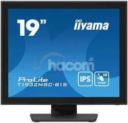 19" iiyama T1932MSC-B1S: IPS, SXGA, PCAP, HDMI, DP T1932MSC-B1S