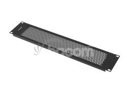 19" PLASTOV� RYCHLOMONT��NY OHNIVZDORN� ZASLEPOVAC� PANEL 2U �IERNY LANBERG AKP-1402-B