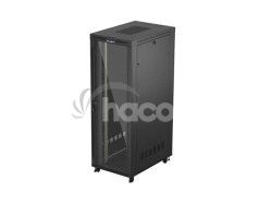 19" VO�NE STOJ�CA RACKOV� SKRI�A 47U 800X1200 �IERNE SKLENEN� DVERE LCD LANBERG (FLAT PACK) V2 FF01-8247-12BL