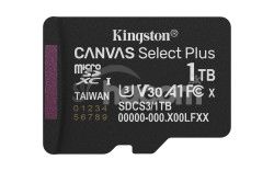 1TB microSDXC Kingston U3 150MB/s bez adaptra SDCS3/1TBSP