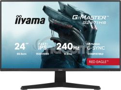 24" iiyama G2471HS-B1: IPS, FHD, 240Hz, G-sync G2471HS-B1