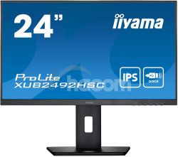 24" iiyama XUB2492HSC-B5: IPS, FHD, HAS, USB-C XUB2492HSC-B5