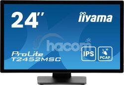 24" LCD iiyama T2452MSC-B1AG-IPS, FHD, 10P T2452MSC-B1AG