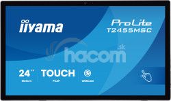 24" LCD iiyama T2455MSC-B2: IPS, FHD, P-CAP, HDMI T2455MSC-B2