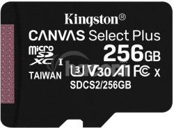 256GB microSDXC Kingston Canvas Select Plus A1 CL10 100MB/s bez adapt�ra SDCS2/256GBSP