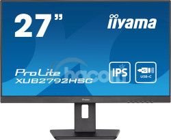 27" iiyama XUB2792HSC-B5: IPS, FHD, USB-C, HDMI, DP, rep XUB2792HSC-B5