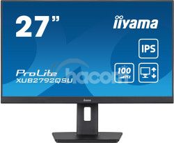 27" LCD iiyama XUB2792QSU-B6 - IPS, 2560x1440, HAS XUB2792QSU-B6