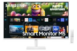 27" Samsung Smart Monitor M5, biely LS27CM501EUXDU