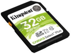 32GB SDHC Kingston Canvas Select Plus U1 V10 CL10 100MB/s SDS2/32GB