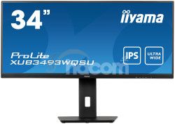 34" iiyama XUB3493WQSU-B5: IPS, QHD, DP, HDMI, USB XUB3493WQSU-B5