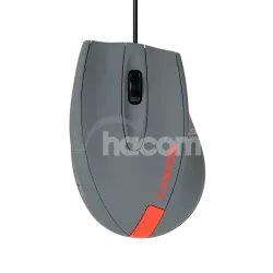 Canyon optická myš, USB, 1000 dpi, 3 tlaè, šedo-èervená
