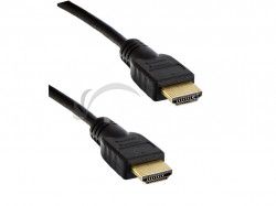 4W Kábel HDMI 1.4 High Speed Ethernet 3.0m Black 08605