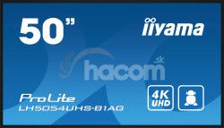 50" iiyama LH5054UHS-B1AG: VA, 4K UHD, Android, 24/7 LH5054UHS-B1AG