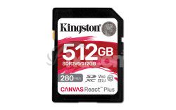 512GB SDXC UHS-II Kingston U3 V60 280R/150W SDR2V6/512GB