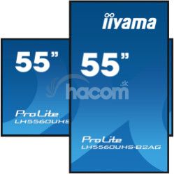 55" iiyama LH5560UHS-B2AG: VA, 4K UHD, Andr.11,24/7 LH5560UHS-B2AG