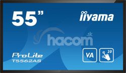 55" iiyama T5562AS-B1: IPS, 4K UHD, Android, 24/7 T5562AS-B1