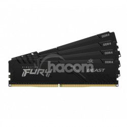 64GB DDR4-3200MHz CL16 1Gx8 Kingston FURY Beast, 4x16GB KF432C16BB1K4/64