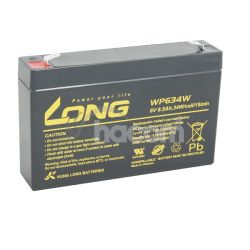 Long 6V 8,5Ah olovený akumulátor HighRate F2