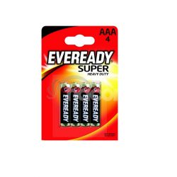 Batéria Eveready Super Heavy Duty Uhlíkovo - zinková AAA 4ks blister