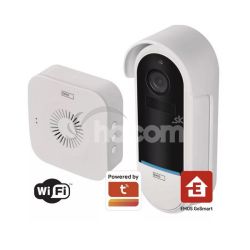 Emos GoSmart Domový bezdrôtový batériový videozvonèek IP-15S s wifi H4032
