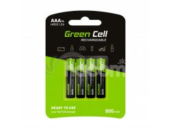 Green Cell Nabíjacie batérie AAA 800mAh Ni-MH 4ks GR04