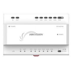 Hikvision hlavný 2 vodiè distributor pre 6x DS-KAD706S, 24VDC, bez zdroja