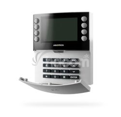 Jablotron JA-155E Bezdr�tov� pr�stupov� modul �tvorsegmentov� s displejom, kl�vesnicou a RFID ��ta�kou