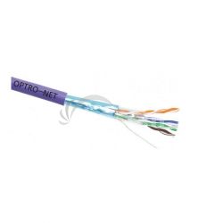 Kábel FTP C5E PVC LSOH AWG24  Optronet fialový (m)