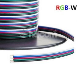 Kábel RGBW pre LED pás 5x0,32