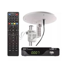 Set-top box EMOS EM190-S HD HEVC H265 (DVB-T2) + Anténa EM-9016C (J6014C)