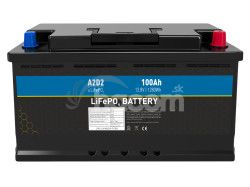A2D2 batria LiFePO4 12,8V 100Ah F15 Car Battery Case (Gotion cells) LFA2-12V100C10-F15B3