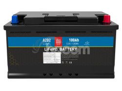 A2D2 batria LiFePO4 12,8V 100Ah F15 SELF-HEAT Car Battery Case (Gotion cells) LFA-12V100C10-F15B3H