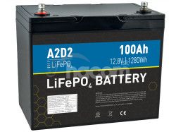 A2D2 batria LiFePO4 12,8V 100Ah M8 (Gotion cells) LFA2-12V100C10-M8B3