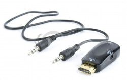 Adaptr C-TECH HDMI na VGA + Audio, M / F CB-AD-HDMI-VGA