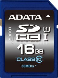 Adata/SDHC/16GB/50MBps/UHS-I U1 / Class 10 ASDH16GUICL10-R