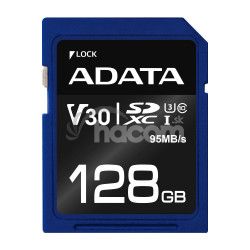 ADATA V30S/SDXC/128GB/95MBps/UHS-I U3 / Class 10 ASDX128GUI3V30S-R