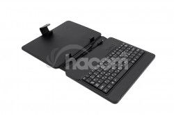 AIREN AiTab Leather Case 2 with USB Keyboard 8 "BLACK (SK / CZ / DE / UK / US .. layout) Leather Case 2 8B